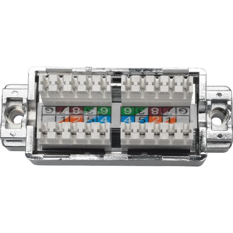 tripp lite cat6 cat5e shielded junction box|Cat5e/6 Shielded Surface.